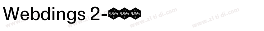 Webdings 2字体转换